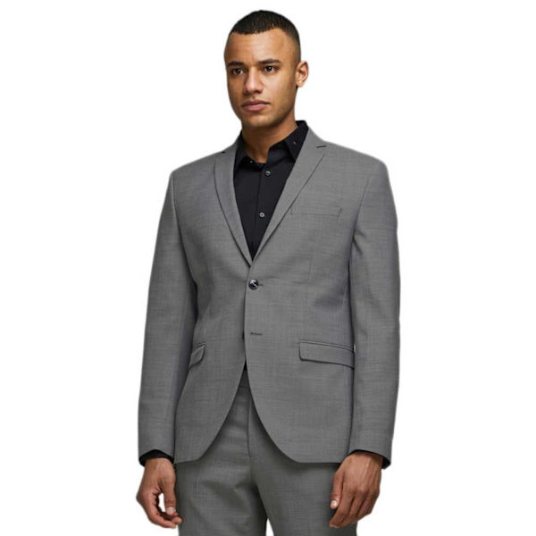 Jack & Jones Blazer Solaris Grå M Mand