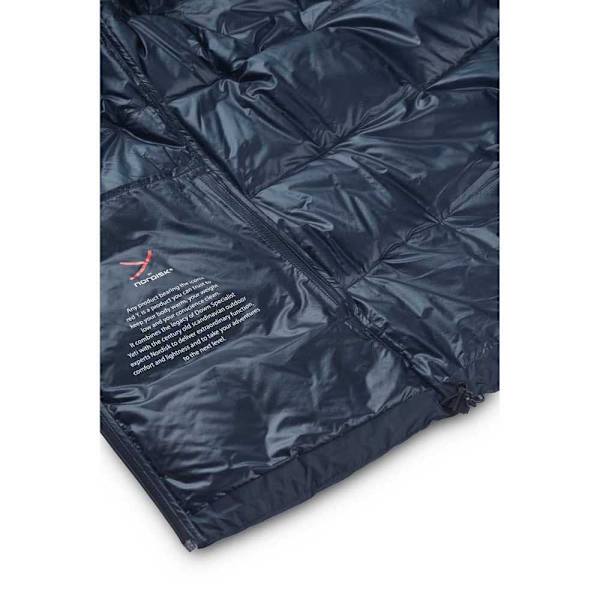 Nordisk Lodur Ultralight Down Filled Shell Jacka Blå L Kvinna