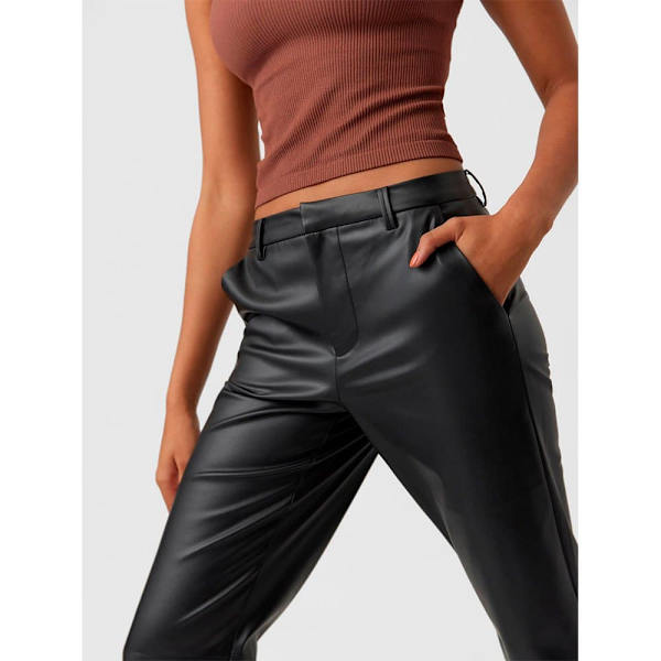 Vero Moda Bukser Zamira Olympia Mr Straight Sort XS / 30 Kvinde