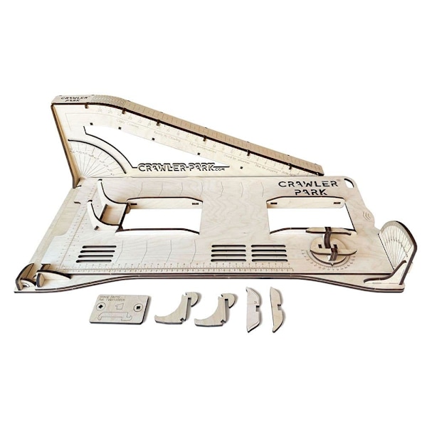 Crawler Park Støddæmper Testrampe Rc Crawler Park Brun