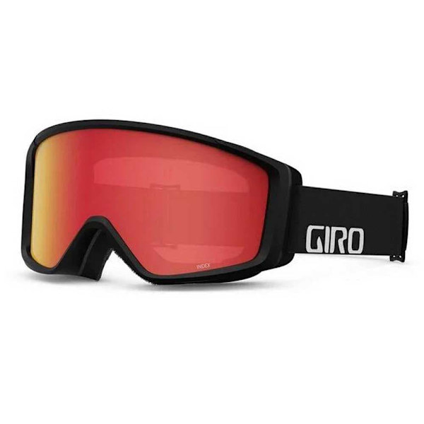 Giro Skibriller Index 2.0 Sort Amber Scarlet/CAT2