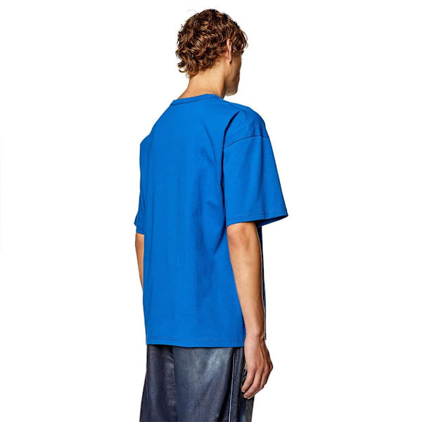 Diesel Kortärmad T-shirt Boxt Back Blå XL Man