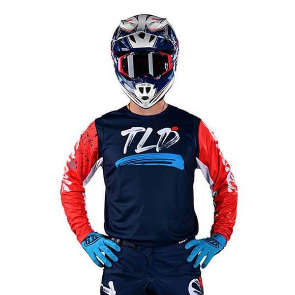 Troy Lee Designs Pitkähihainen T-paita Gp Pro Partical Sininen M Mies