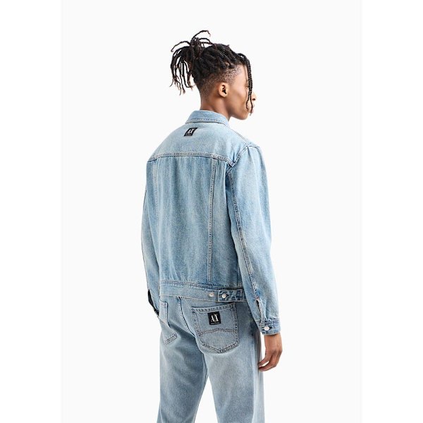 Armani Exchange 8nzbp4_z2p1z Denimjakke Blå M Mand