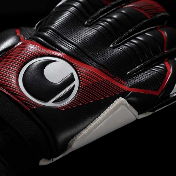 Uhlsport Målmandshandsker Powerline Soft Flex Frame Rød,Sort 4 1/2
