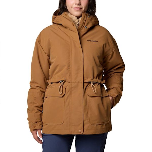 Columbia Drop Ridge™ Ii Avtagbar Jacka Brun S Kvinna
