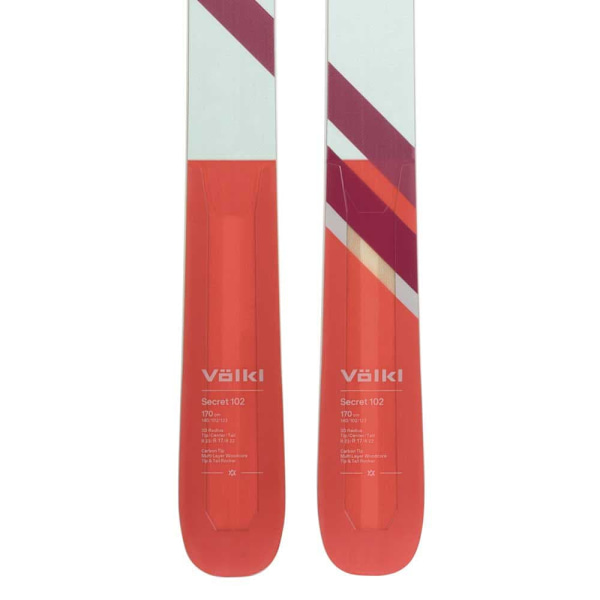 Volkl Secret 102 Alpinskidor Vit 170
