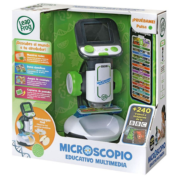Vtech Pædagogisk Mikroskop Multimedia Transparent