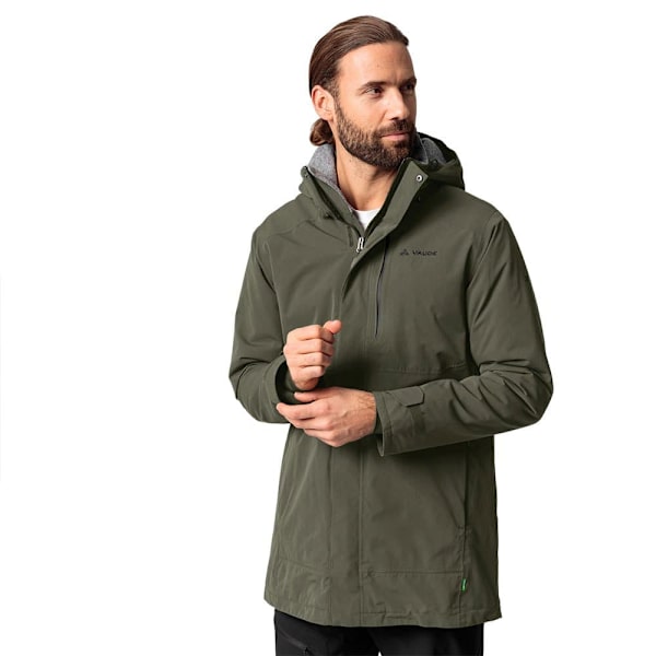 Vaude Idris Wool Ii Parka Grøn 2XL Mand