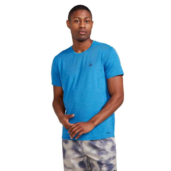 Craft Kortärmad T-shirt Adv Essence Melange Blå L Man