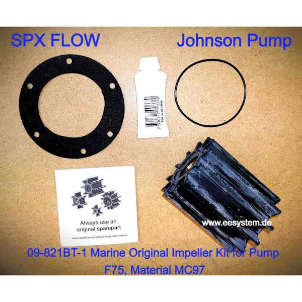Johnson Pump F Mc97/epdm 75 Pumpe Løbehjul Gylden 80 x 65 mm
