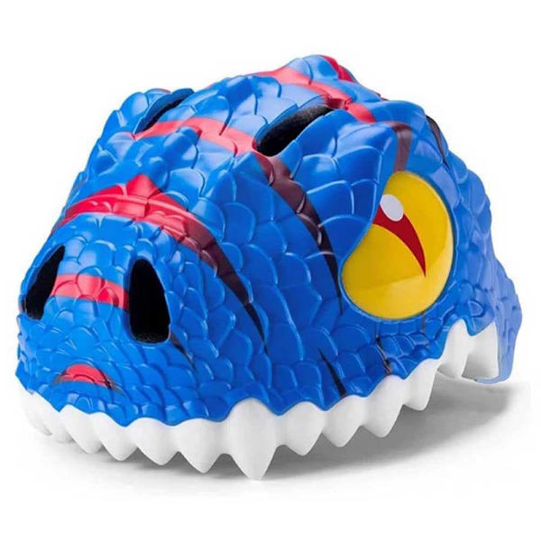 Crazy Safety Dragon Juniorhjälm Blå