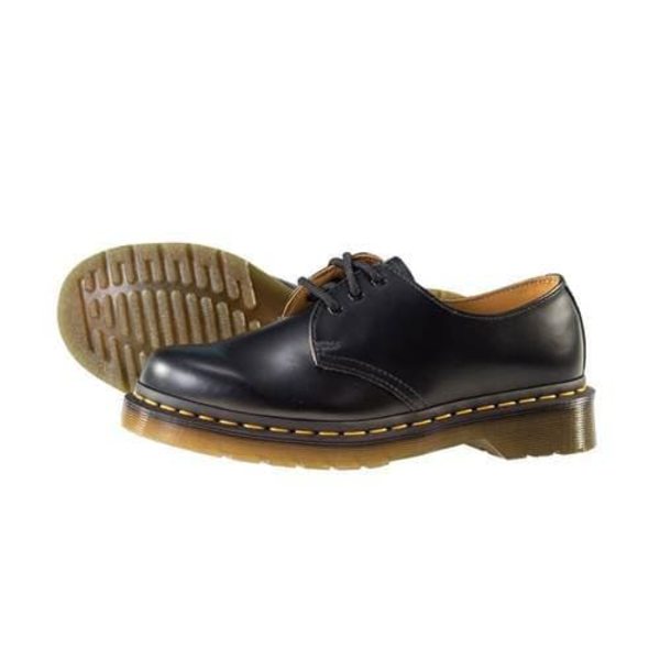 Dr Martens Glatte Sko 1461 Sort EU 38 Mand