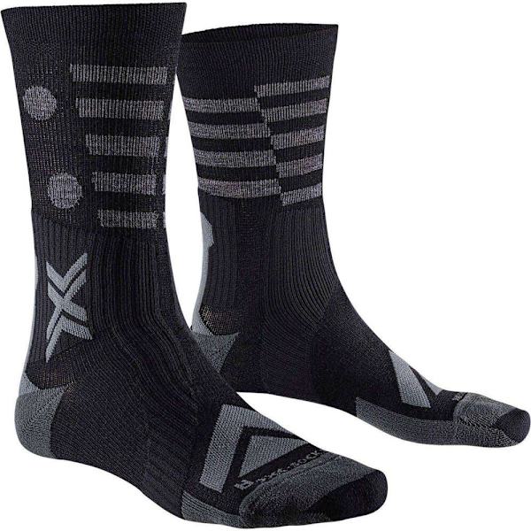 X-socks Sokker Gravel Perform Merino Sort EU 45-47 Mand