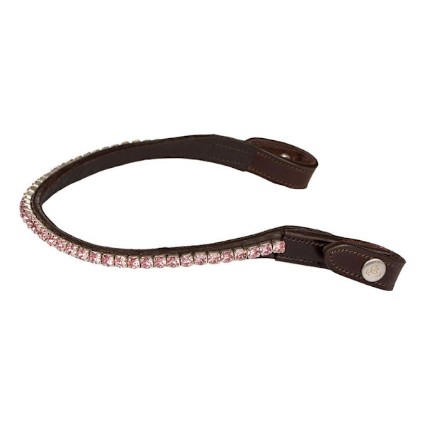 Acavallo Calfskin&round Crystals Pannband  Full