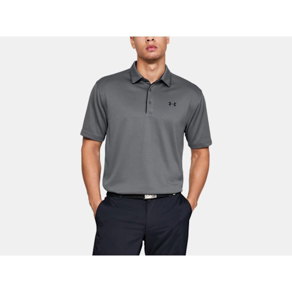Under Armour Kortärmad Piké Tech Grå XS / Regular Man