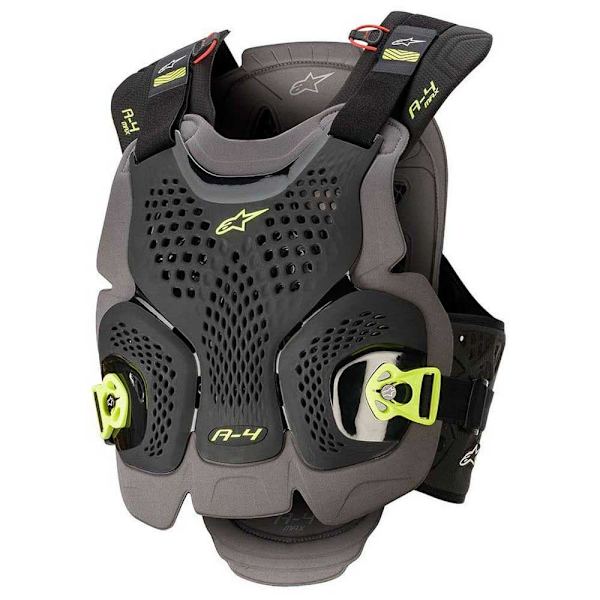 Alpinestars A 4 Max Beskyttelsesvest Sort XS-S