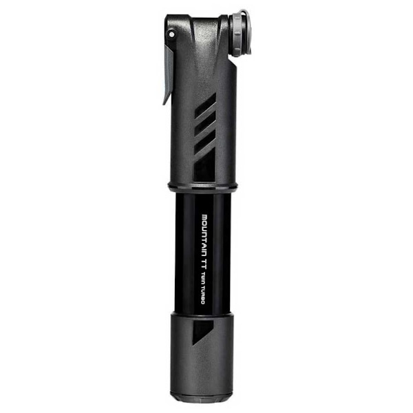 Topeak Mini Pumpe Mountain Tt Twin Turbo Sort 120 Psi