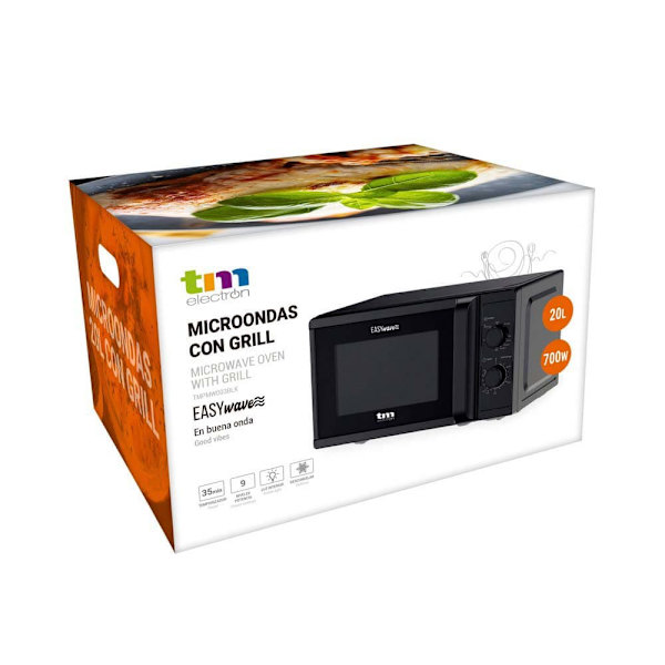 Tm Electron Mikroaaltouuni Grillillä Tmpmw003  20 Liters / EU Plug