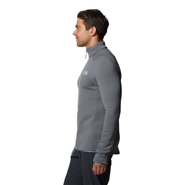 Mountain Hardwear Halv Blixtlåsfleece Polartec® Power Stretch® Pro Grå L Man
