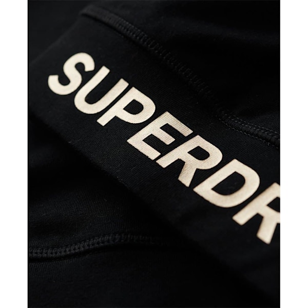 Superdry Sportswear Logo Sport-bh Svart XL Kvinna