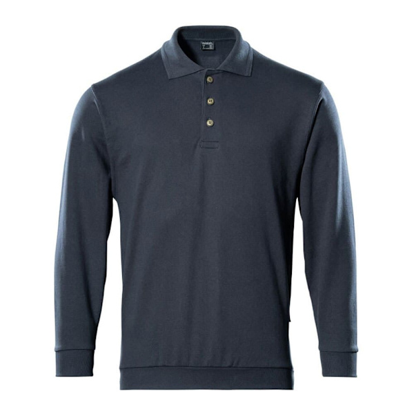 Mascot Kortærmet Polo Sweatshirt Crossover 00785 Blå S
