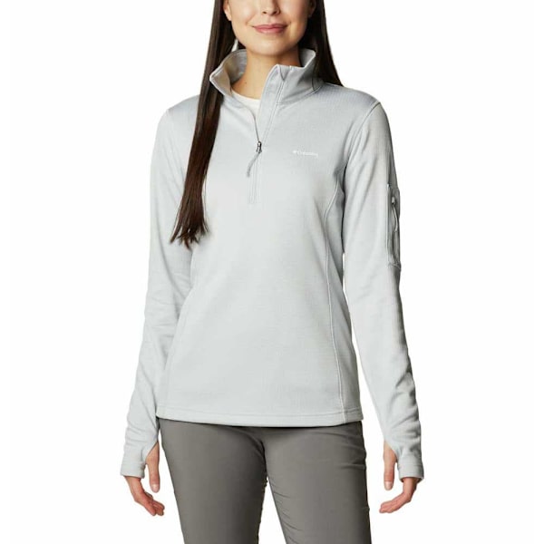 Columbia Puoliksi Vetoketjullinen Fleece W Park View™ Grid Harmaa XL Nainen