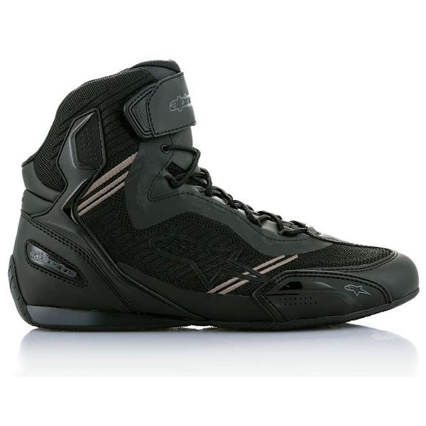 Alpinestars Faster-3 Rideknit Motorcykelsko Sort EU 43 1/2 Mand