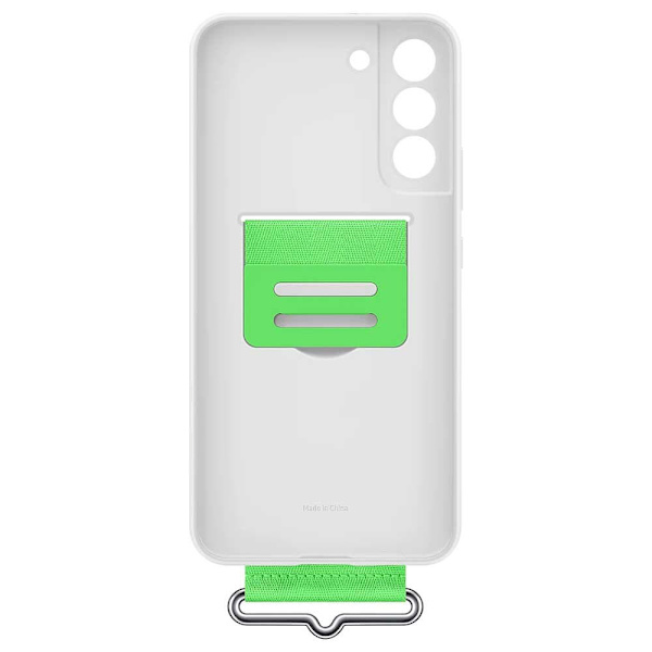 Samsung Sag Silicone Cover Strap S22 Plus Hvid