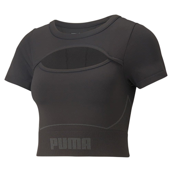 Puma Lyhythihainen T-paita Formknit Seamless Ba Musta S Nainen