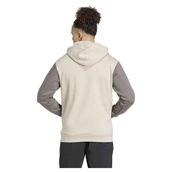 Adidas Mt L Logo Tröja Med Huva Beige XL Man