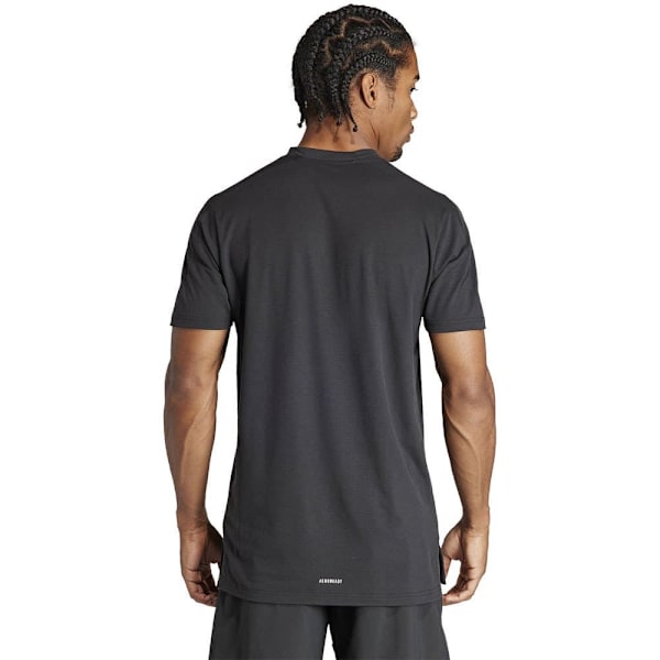 Adidas Designed For Training Lyhythihainen T-paita Musta 2XL / Tall Mies