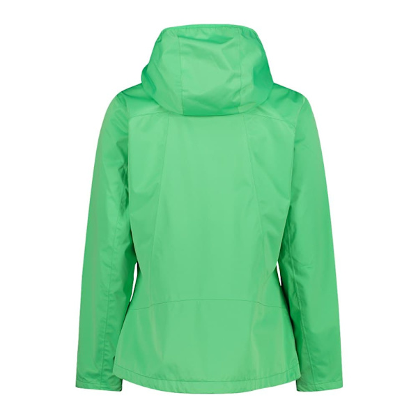 Cmp Jakke Fix Hood 32z5066 Grøn L Kvinde