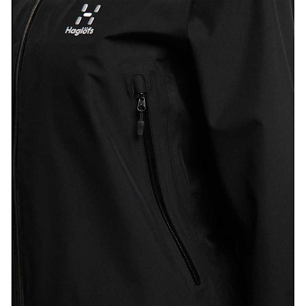 Haglofs Roc Goretex Jakke Sort L Kvinde