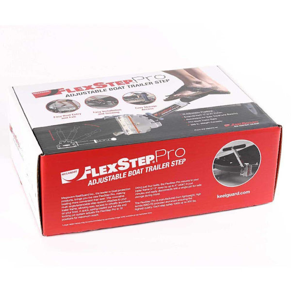 Keelguard Trailer Step Flexstep Pro Silver