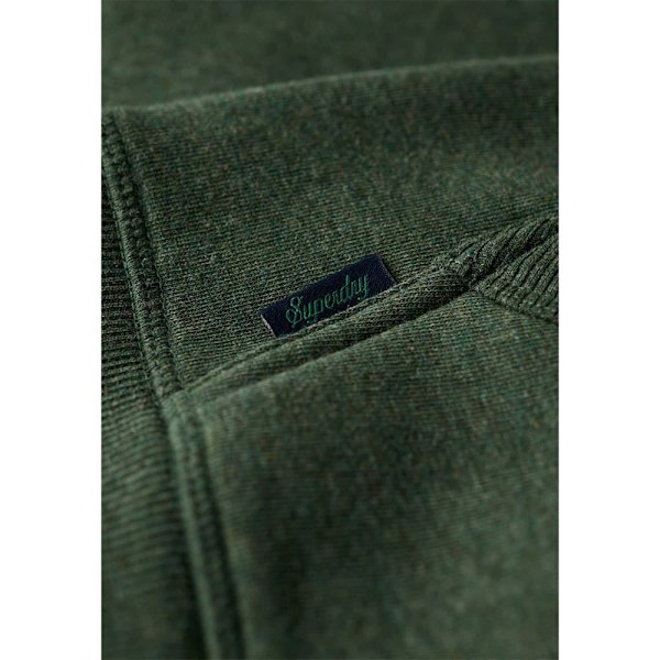 Superdry Essential Logo Huvtröja Grönt S Man