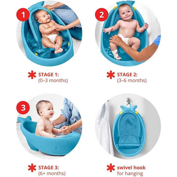 Skip Hop Scenbadkar Moby Smart Sling 3 Blå