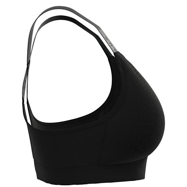 Under Armour Sports-bh Infinity Mid Covered Sort XS Kvinde