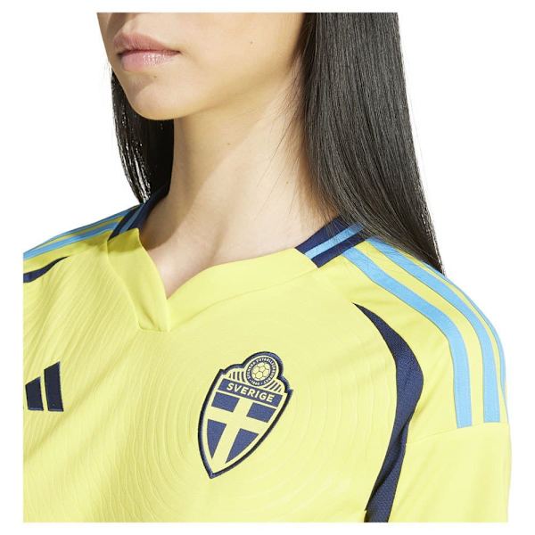 Adidas Lyhythihainen T-paita Home Sweden 23/24 Keltainen S