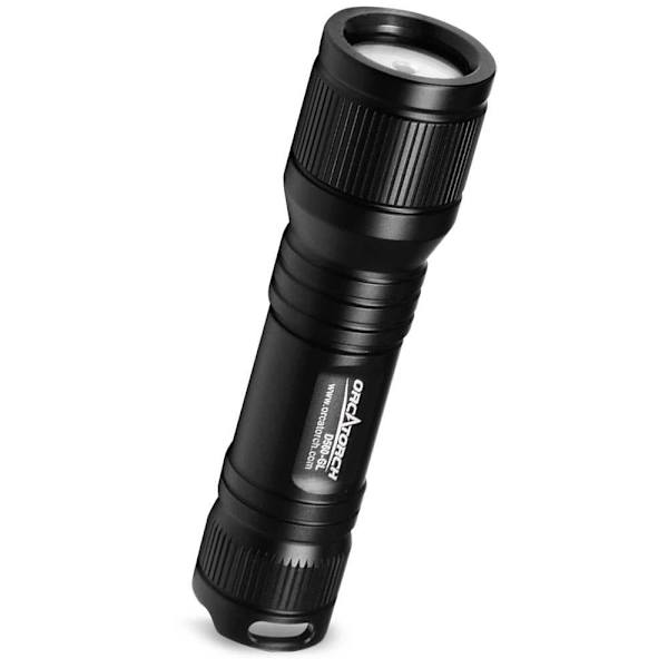 Orcatorch Rød Pointer Lommelygte D560 Sort