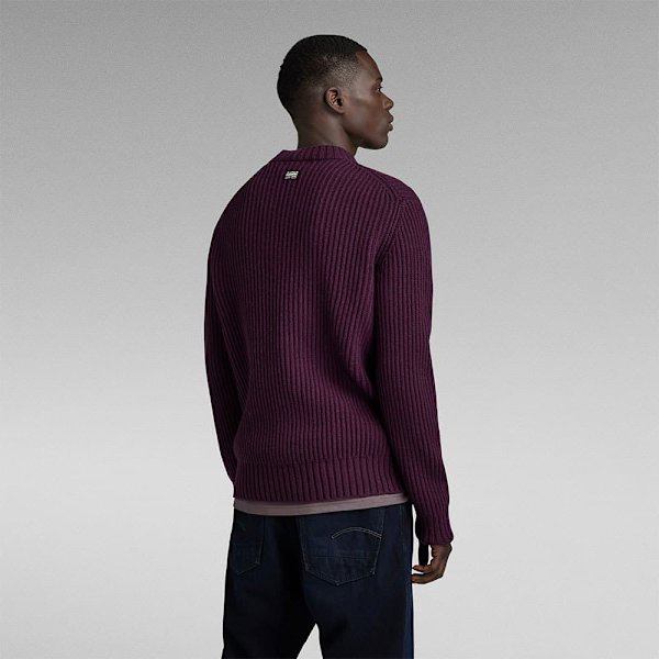 G-star Besætning Hals Sweater Essential R Lilla M Mand