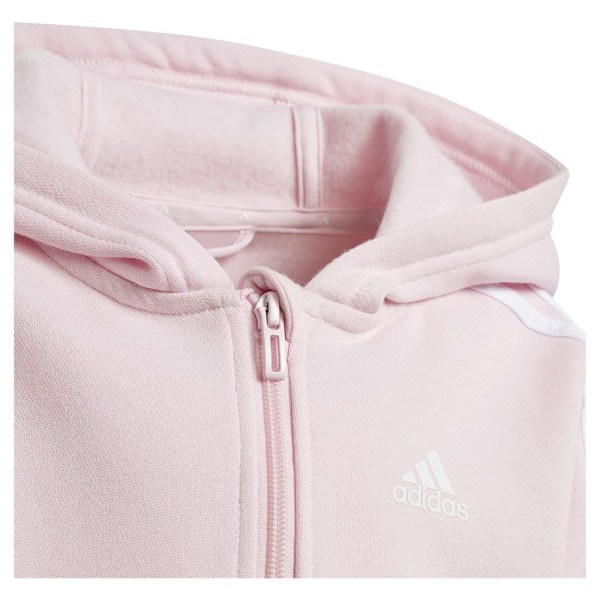 Adidas Essentials 3 Stripes Jacka Rosa 5-6 Years Pojke