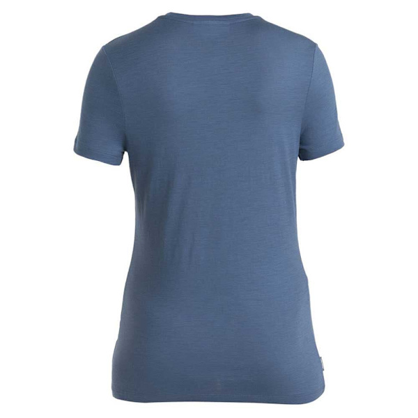 Icebreaker Merino 150 Tech Lite Iii T-shirt Med Korte ærmer Blå L Kvinde