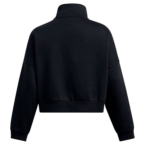 Under Armour Icon Fleece Oversized Halv Lynlås Sweatshirt  M Kvinde