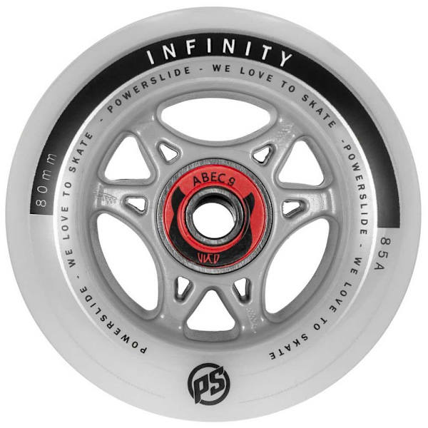 Powerslide Bøsninger Infinity 80 Rtr Abec9 4 Enheder Søvfarvet