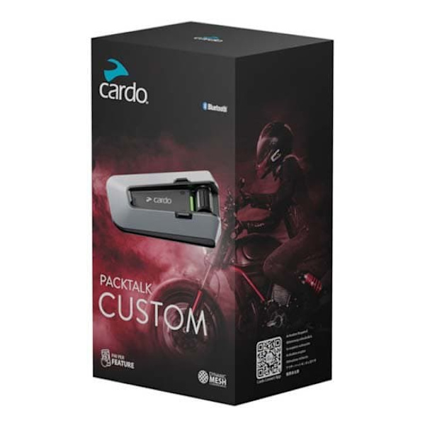 Cardo Intercom Packtalk Custom Silver
