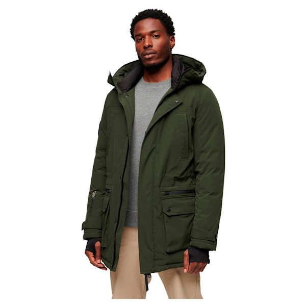 Superdry Parkas City Padded Grönt 3XL Man