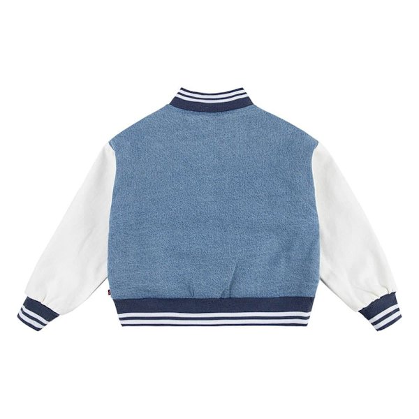 Levi´s ® Kids Denim Bomber Jacka Blå 10 Years