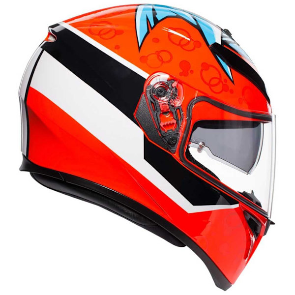 Agv Outlet Fuld Ansigtshjelm K3 Sv Multi Mplk Orange XS