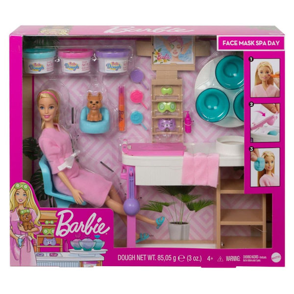 Barbie Leikkisetti Lisätarvikkeilla Spa Monivärinen